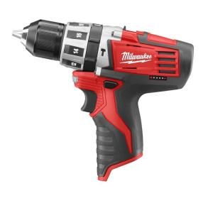 Milwaukee 12 Volt M12 Lithium Ion 3/8 in. Cordless Hammer Drill/Driver (Tool Only) 2411 20