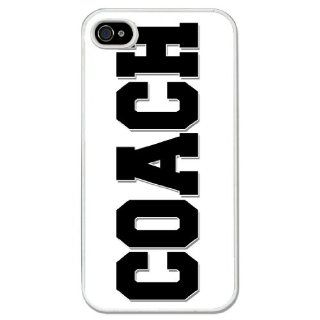 Coach Coach iPhone Case (iPhone 4/4S) with White Background Cell Phones & Accessories