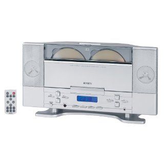 Jensen Dual Front Loading CD System   JMC 326 (Silver) Electronics