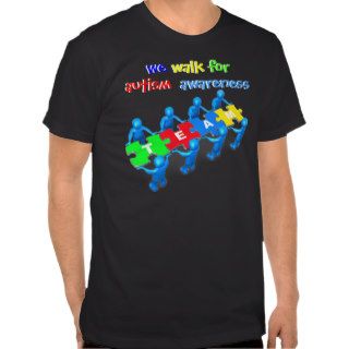Walk For Autism Awareness T shirts