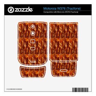 Bacon Field Yummy Skins Motorola W376 Decal