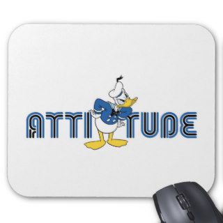 Donald Duck has attitude Mousepad