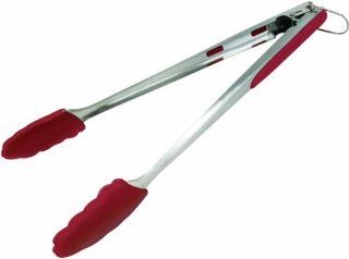 GrillPro 40279 Silicone Tip Stainless Steel Locking Tong  Barbecue Tongs  Patio, Lawn & Garden