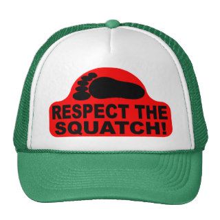 RESPECT THE SQUATCH  Look like a PRO in Bobo's Mesh Hats