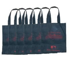 Cleveland Indians Reusable Bags (Pack of 6) Baseball