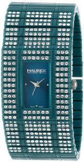 Haurex Women's BX368DBB Honey PC Teal Watch at  Women's Watch store.