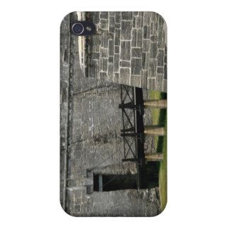 Bridge to St Augustine Fort across moat iPhone 4 Cases