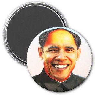 Obama Chairman Mao Magnet