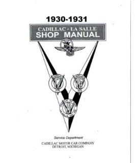 1930 1931 Cadillac Lasalle 370 452 Shop Service Repair Manual Book Engine OEM Automotive