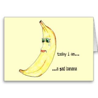 Sad Banana Cards