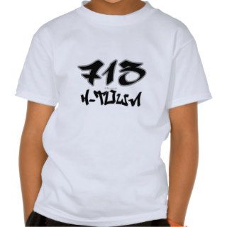 Rep H Town (713) T shirts