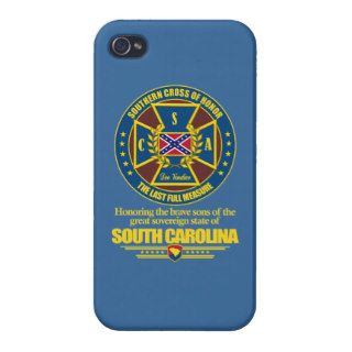 Southern Cross of Honor (South Carolina) iPhone 4/4S Case