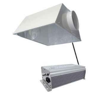 ViaVolt 400 Watt HPS/MH White Grow Light System with Timer/Remote Ballast and Air Cooled Reflector V400ECSS6