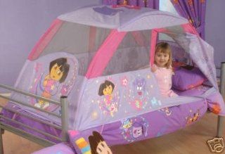 DORA THE EXPLORER SWIRL BED TENT CANOPY NEW TO  OFFICIAL LICENSED PRODUCT   Childrens Room Decor