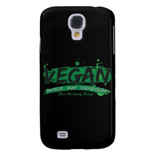 Vegan Peace Love Compassion Galaxy S4 Cover