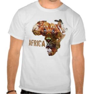African Lion T shirt