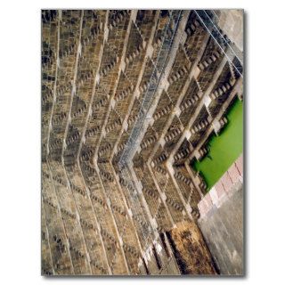 Summary Description Chand Baori (stepwell), Abhane Post Card