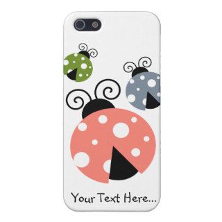 "Three Ladybugs" for iPhone5 Cover For iPhone 5