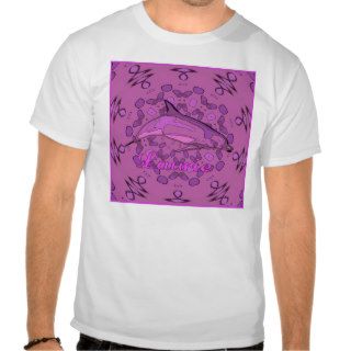 Laurie's Purple Porpoise Fantasy T Shirt