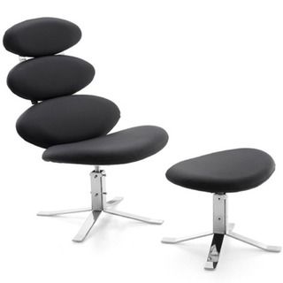 Spinal Chair and Ottoman Chairs
