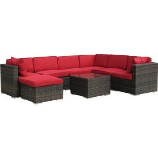 8 Piece Corner Sectional  Outdoor And Patio Furniture Sets  Patio, Lawn & Garden