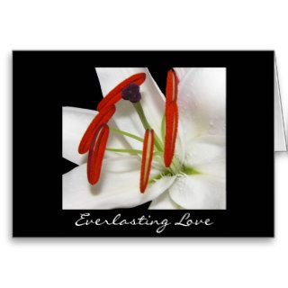Card Everlasting Love Lily Flower