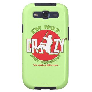 I'm Not Crazy, Lacrosse Goalie Cell Phone Case Galaxy S3 Covers