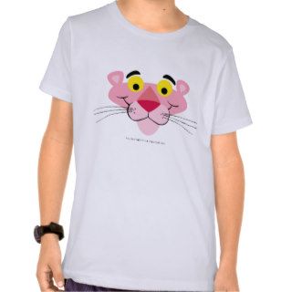 Head of Pink Panther Smiling T Shirts