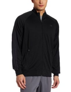 New Balance Men's Full Zip Modern Jacket (Raven, Large) Clothing