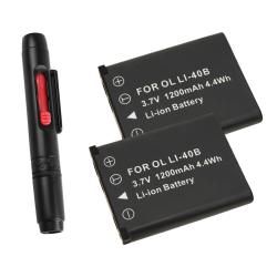 Li ion Battery/ Lens Cleaning Pen for NP 45/ NP 45A/ Fuji FinePix Eforcity Camera Batteries & Chargers