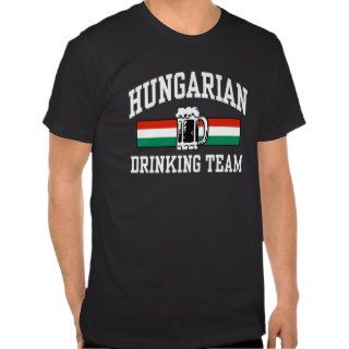Hungarian Drinking Team T Shirt