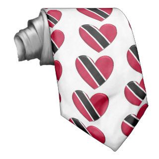 Trinidad Heart Flag Tie