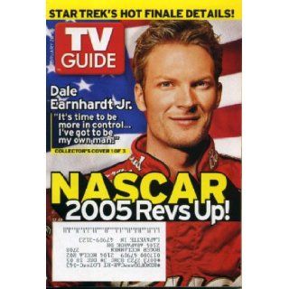 TV Guide February 20, 2005 Dale Earnhardt Jr/Nascar Cover, Cold Case, 24, The L Word, One Day At A Time Reunion TV Guide Books