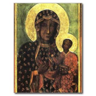 The Black Madonna of Częstochowa Postcard