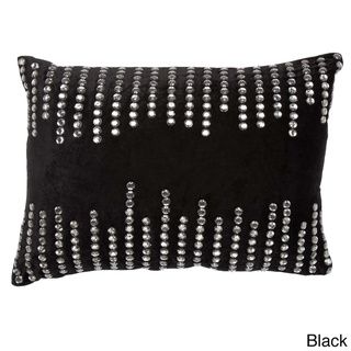 Rhinestone Striped 14 x 20 inch Throw Pillow Cloud9 Design Throw Pillows