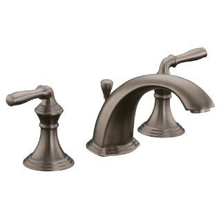 KOHLER K 394 4 BX Devonshire Widespread Lavatory Faucet, Vibrant Brazen Bronze   Touch On Bathroom Sink Faucets  