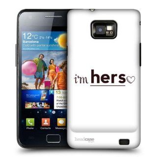 Head Case Designs Im Hers His Plus Her Design Back Case For Samsung Galaxy S2 II I9100 Cell Phones & Accessories