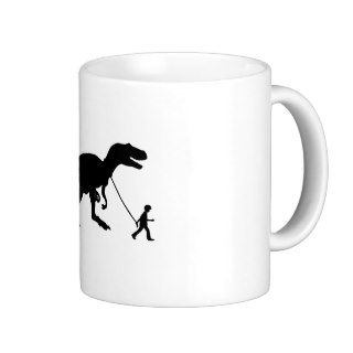 Cute T rex Pet Coffee Mugs