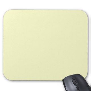 Plain Cream Background Mouse Pads