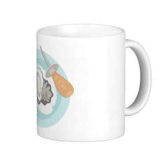 Oyster Shucking Coffee Mug