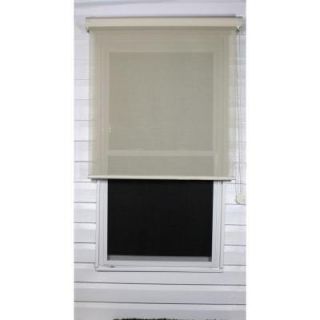 Coolaroo Tan Exterior Roller Shade, 80% UV Block (Price Varies by Size) 459314