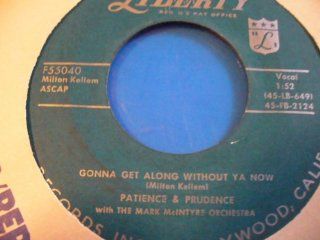 Gonna Get Along Without Ya Now / The Money Tree (7") Music