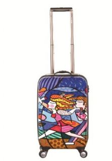 Heys USA Luggage Britto Love Blossoms 22 Inch Hardside Carry on Spinner, Blossom, 22 Inch Clothing