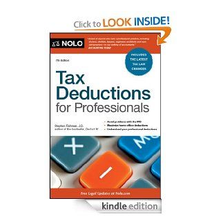 Tax Deductions for Professionals eBook Stephen Fishman, Stephen Fishman J.D. Kindle Store