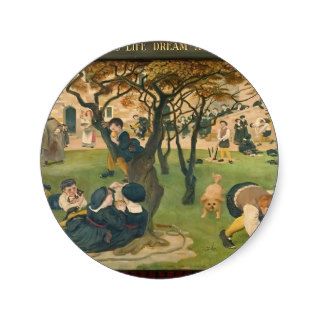 Chetham's Life Dream  by Ford Madox Brown Stickers