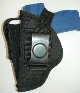 Usa Made Deluxe Belt & Clip on Side Holster for HK H&K USP COMPACT 9 & 40 CAL 3.5" AND P2000 SK 9 40 357 CAL 3.26" BARREL  Gun Holsters  Sports & Outdoors