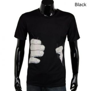 Moonar Unisex Funny Big Hand Lovers' T shirts Short Sleeve Shirts Clothing