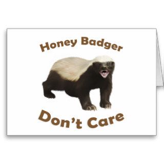 Honey Badger Cards