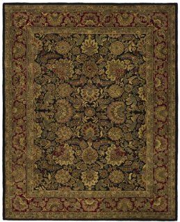 Safavieh CL359B 8 Classics Collection Handmade Light Blue and Ivory Wool Area Rug, 7 Feet 6 Inch by 9 Feet 6 Inch  