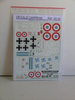 Decals Carpena   Morane Saulnier MS.406    /48 Scale  Other Products  